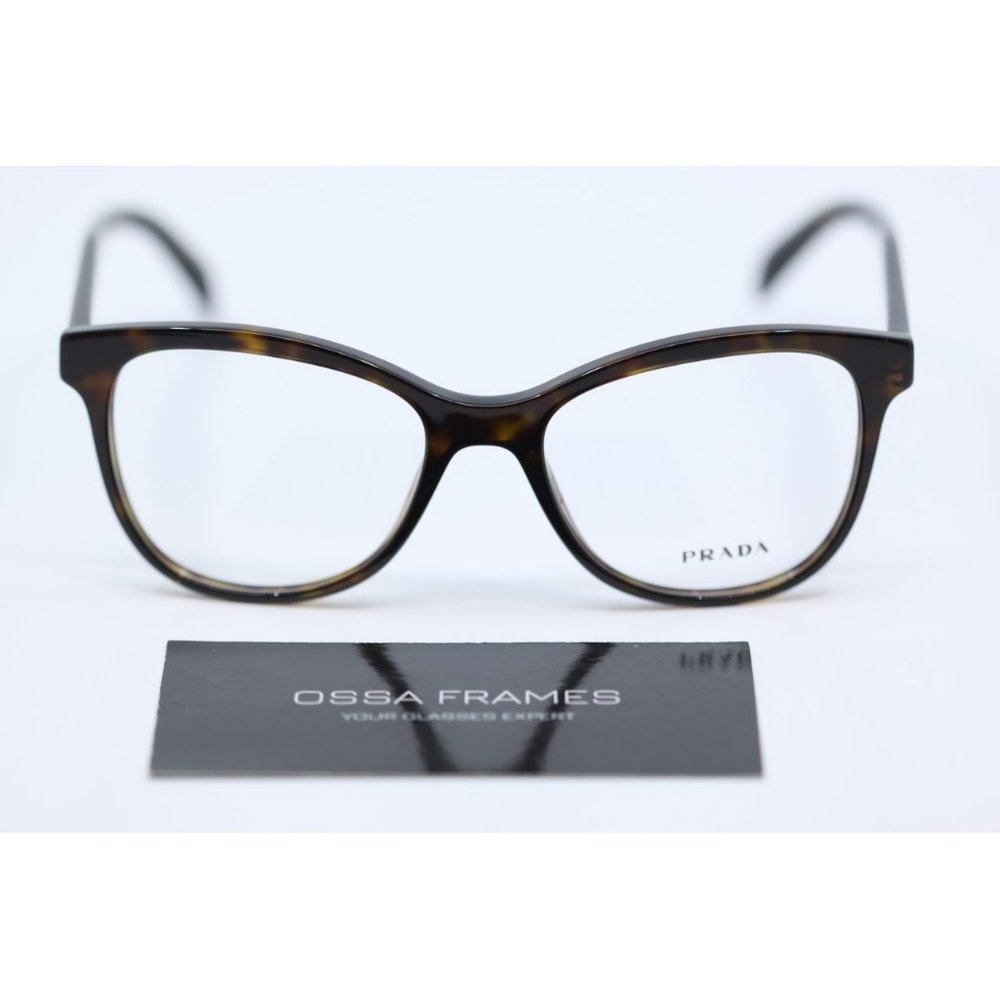 BRAND NEW PRADA PR12TV 2AU1O1 HAVANA EYEGLASSES - Picture 1 of 11